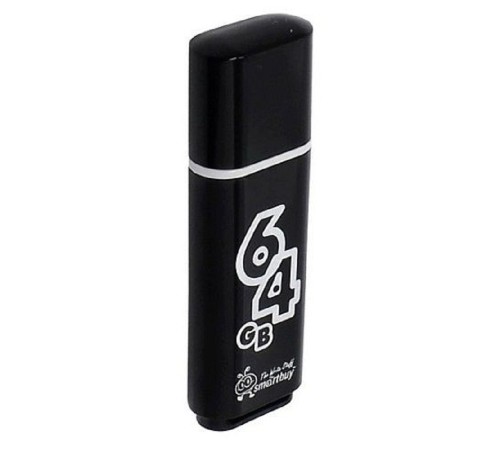 Smartbuy USB Drive 64Gb Glossy series Black SB64GBGS-K