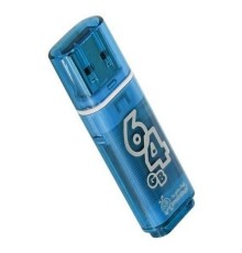 Smartbuy USB Drive 64Gb Glossy series Blue SB64GBGS-B
