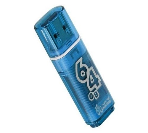 Smartbuy USB Drive 64Gb Glossy series Blue SB64GBGS-B Smartbuy USB Drive 64Gb Glossy series Blue SB64GBGS-B