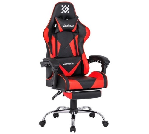 Игровое кресло PILOT BLACK/RED 64354 DEFENDER