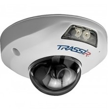 TRASSIR TR-D4151IR1 2.8 Миниатюрная вандалостойкая 5Мп IP-камера. Матрица 1/2.8" CMOS, разрешение 5Мп (2592x1944) @15fps, 4Мп