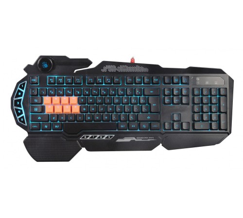 Клавиатура A4Tech Bloody B318 черный USB Multimedia for gamer LED (подставка для запястий) Клавиатура A4Tech Bloody B318 черный USB Multimedia for gamer LED (подставка для запястий)