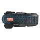 Клавиатура A4Tech Bloody B318 черный USB Multimedia for gamer LED (подставка для запястий)
