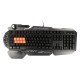 Клавиатура A4Tech Bloody B318 черный USB Multimedia for gamer LED (подставка для запястий)