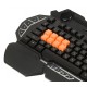 Клавиатура A4Tech Bloody B318 черный USB Multimedia for gamer LED (подставка для запястий)