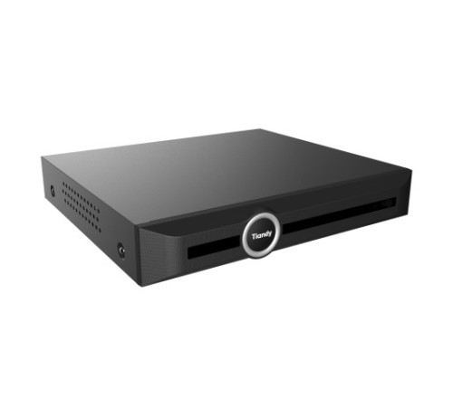 Tiandy TC-R3105 I/B/V3.0 5-ch, 50Mbps/40Mbps, разрешение записи до 6MP, способность к декодированию 1*6MP, 3*1080p, 4*720p, видеовыход:1 HDMI & 1VGA одновременный вывод, USB интерфейс: 2xUSB 2.0