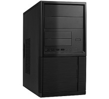 Корпус LinkWorld 727-21 черный без БП mATX 4xUSB2.0 audio