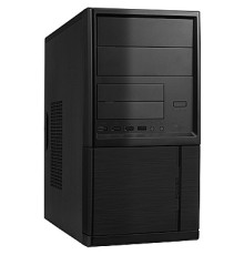 Корпус LinkWorld 727-21 черный без БП mATX 4xUSB2.0 audio