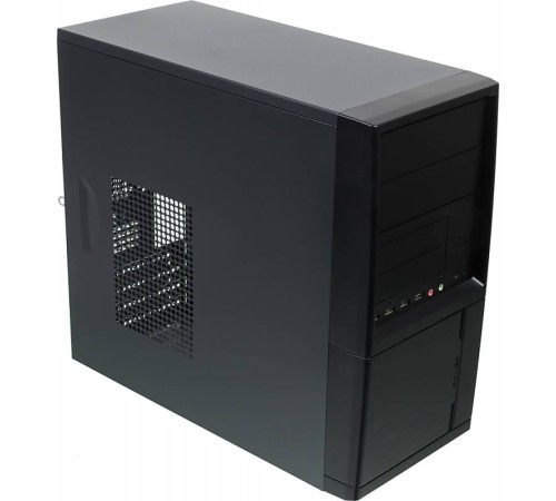 Корпус LinkWorld 727-21 черный без БП mATX 4xUSB2.0 audio