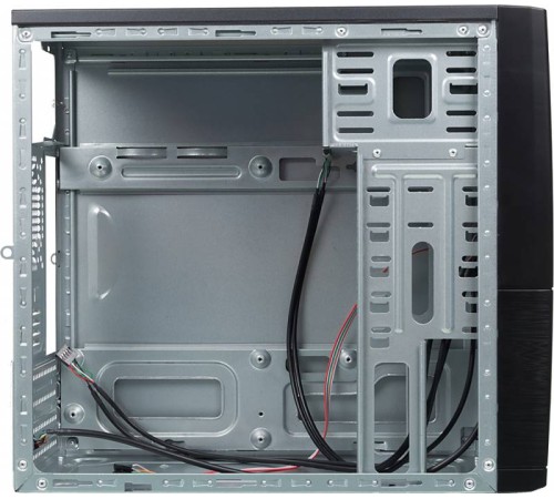 Корпус LinkWorld 727-21 черный без БП mATX 4xUSB2.0 audio