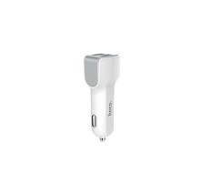HOCO HC-78005 Z23/ Авто ЗУ/ 2 USB/ Выход: 12W/ White