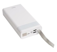Hoco J73 Портативный аккумулятор, 30000mAh, 2A, белый (39421)