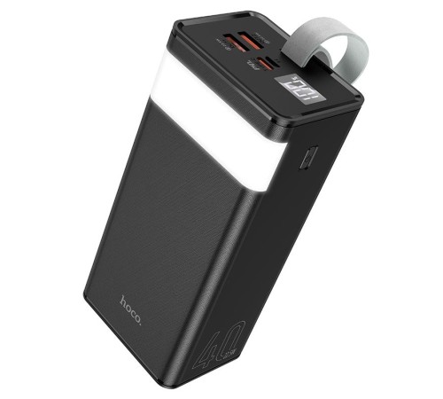 Hoco J86 Портативный аккумулятор, 40000mAh, 3A, черный  (59214)
