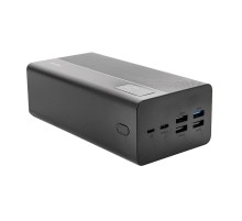 Perfeo Powerbank MOUNTAINS 50000 mAh/LED дисплей/PD + QC 3.0/Type-C/4 USB/Выход: 3A, max 22.5W/Black (PF_B4887)