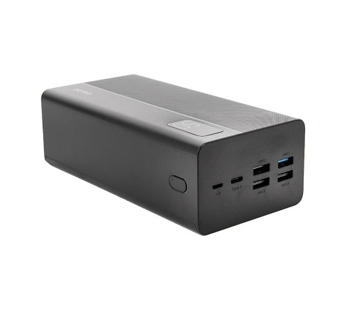Perfeo Powerbank MOUNTAINS 50000 mAh/LED дисплей/PD + QC 3.0/Type-C/4 USB/Выход: 3A, max 22.5W/Black (PF_B4887)