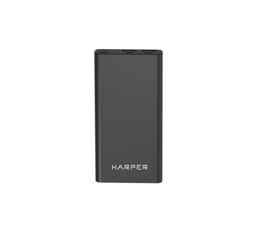 Harper Аккумулятор внешний портативный PB-10031 Black (10 000mAh; Тип батареи Li-Pol; Вход Micro USB/Type-C, 2А; Выход: 5V/1A и 5V/2A; LED индикатор заряда, Корпус: металл) Harper Аккумулятор внешний портативный PB-10031 Black (10 000mAh; Тип батареи Li-Pol; Вход Micro USB/Type-C, 2А; Выход: 5V/1A и 5V/2A; LED индикатор заряда, Корпус: металл)