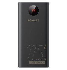 Romoss PEA40PF Мобильный аккумулятор 40000mAh 3A PD 2xUSB черный (1745856)