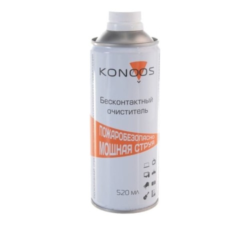 Konoos KAD-520F Профессиональный бесконтактный очиститель, огнебезопасный, 520 мл Konoos KAD-520F Профессиональный бесконтактный очиститель, огнебезопасный, 520 мл