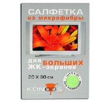 Konoos KT-1 Салфетка из микрофибры для ЖК-телевизоров 20х30 см