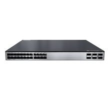 S6730-H24X6C (24x10GE SFP+ ports, 6x40GE QSFP28 ports, optional license for upgrade to 6x100GE QSFP28, without power module)