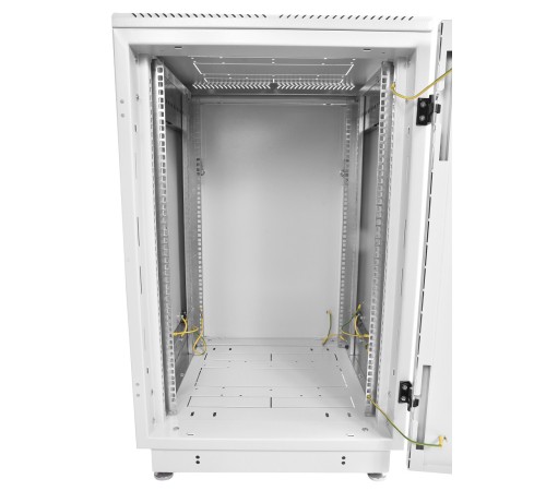 Шкаф коммутационный ЦМО ШТК-М-22.6.10-3ААА 22U 600x1020мм пер.дв.металл задн.дв.стал.лист 2 бок.пан. направл.под закл.гайки 330кг серый