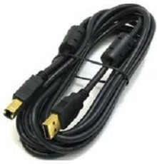 Bion Кабель интерфейсный USB 2.0 AM/BM, позолоченные контакты, ферритовые кольца, 1.8м, черный [BXP-CCF-USB2-AMBM-018]