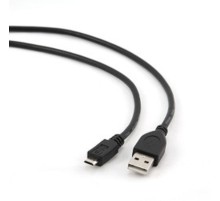 Bion Кабель USB 2.0 - micro USB, AM-microB 5P, 1.8м, черный [BXP-CCP-mUSB2-AMBM-018]