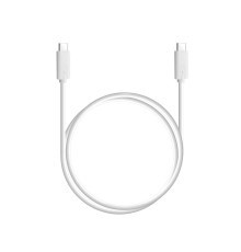 Bion Кабель для зарядки USB Type-C to Type-C (CM/CM), 3A, 60W, 1м, белый [BXP-CCP-USBC-CMCM-1M-W]