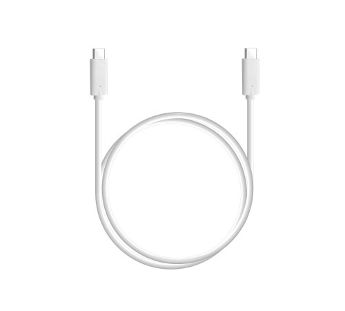 Bion Кабель для зарядки USB Type-C to Type-C (CM/CM), 3A, 60W, 1м, белый [BXP-CCP-USBC-CMCM-1M-W]