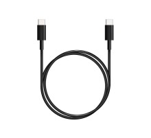 Bion Кабель для зарядки USB Type-C to Type-C (CM/CM), 3A, 60W, 1м, черный [BXP-CCP-USBC-CMCM-1M-B]