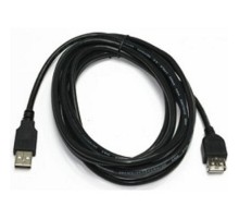Bion Кабель удлинительный USB 2.0 A-A (m-f), 1.8м, черный [BXP-CCP-USB2-AMAF-018]