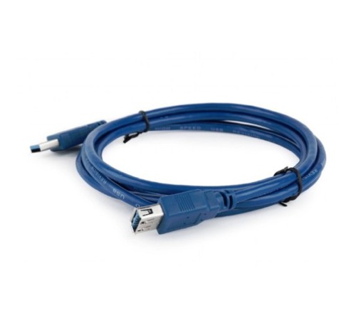 Bion Кабель удлинительный USB 3.0 AM/AF, 1.8m, позолоченные контакты, синий [BXP-CCP-USB3-AMAF-6]