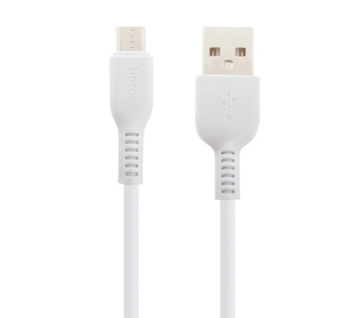 HOCO HC-68891 X20/ USB кабель Micro/ 2m/ 2A/ White HOCO HC-68891 X20/ USB кабель Micro/ 2m/ 2A/ White