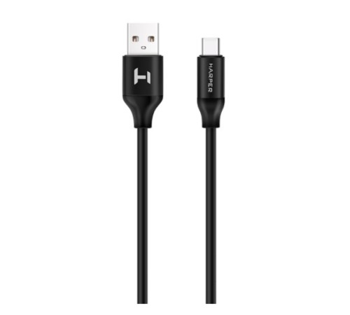Harper USB - USB type-C, SCH-732 black (Силиконовый Кабель для зарядки и синхронизации, 2м, Металлический штекер на концах. Способны заряжать устройства до 2х ампер) Harper USB - USB type-C, SCH-732 black (Силиконовый Кабель для зарядки и синхронизации, 2м, Металлический штекер на концах. Способны заряжать устройства до 2х ампер)