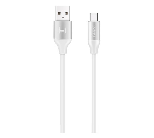 Harper USB - USB type-C, SCH-732 white(Силиконовый Кабель для зарядки и синхронизации, 2м, Металлический штекер на концах. Способны заряжать устройства до 2х ампер) Harper USB - USB type-C, SCH-732 white(Силиконовый Кабель для зарядки и синхронизации, 2м, Металлический штекер на концах. Способны заряжать устройства до 2х ампер)