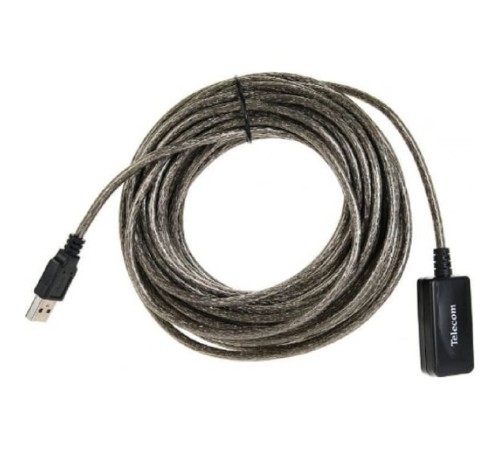 Telecom Кабель USB2.0-repeater, удлинительный активный <Am-->Af> 10м <TUS7049-10M> [6926123512029]
