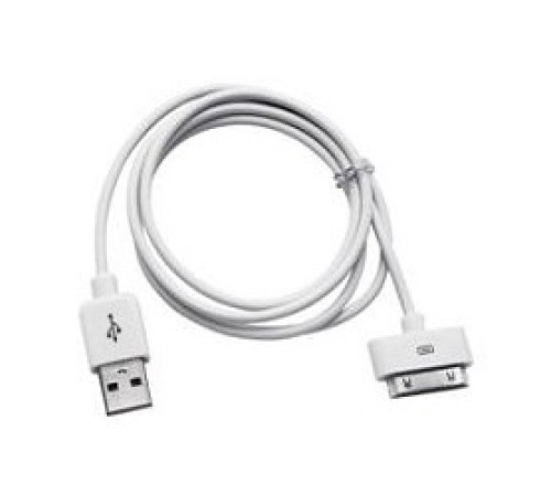 Gembird CC-USB-AP1MW Кабель USB  AM/Apple для iPad/iPhone/iPod, 1м белый (пакет)
