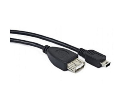 Gembird/Cablexpert A-OTG-AFBM-002 AF/Mini-BM, Кабель USB 2.0 OTG , 0.15м, пакет Gembird/Cablexpert A-OTG-AFBM-002 AF/Mini-BM, Кабель USB 2.0 OTG , 0.15м, пакет