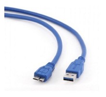 Gembird/Cablexpert CCP-mUSB3-AMBM-0.5M Кабель USB 3.0 Pro , AM/microBM 9P, 0.5м, экран, синий