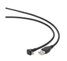 Gembird/Cablexpert Pro CCP-mUSB2-AMBM90-6, AM/microBM 5P, 1,8м, угловой, экран, черный
