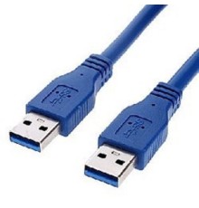 Gembird/Cablexpert Pro CCP-USB3-AMAM-1M, AM/AM, 1м, экран, синий