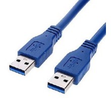 Gembird/Cablexpert Pro CCP-USB3-AMAM-6, AM/AM, 1.8м, экран, синий