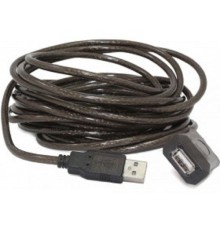 Cablexpert Кабель удлинитель USB 2.0 активный, AM/AF, 5м (UAE-01-5M)