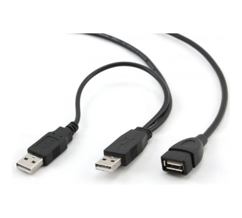 Cablexpert Кабель удлинитель USB2.0 Pro 2xAM/AF, 1.8м, экран, черный, пакет (CCP-USB22-AMAF-6) Cablexpert Кабель удлинитель USB2.0 Pro 2xAM/AF, 1.8м, экран, черный, пакет (CCP-USB22-AMAF-6)