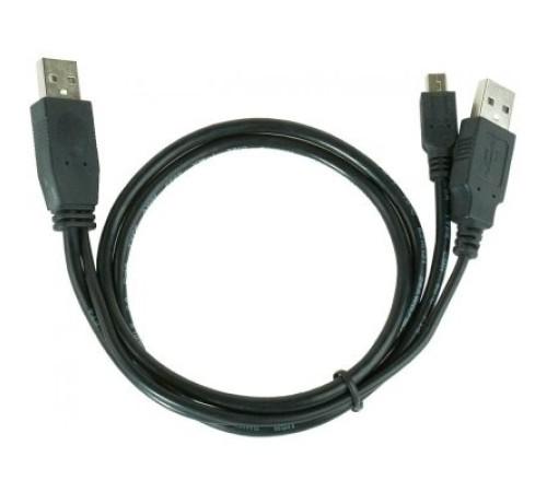 Gembird/Cablexpert CCP-USB22-AM5P-3 USB 2.0 Pro Кабель , 2xAM/miniBM 5P, 0.9м, экран, черный Gembird/Cablexpert CCP-USB22-AM5P-3 USB 2.0 Pro Кабель , 2xAM/miniBM 5P, 0.9м, экран, черный