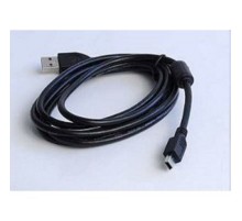 Gembird PRO CCF-USB2-AM5P-6 USB 2.0 кабель для соед. 1.8м  А-miniB (5 pin)  позол.конт., фер.кол.