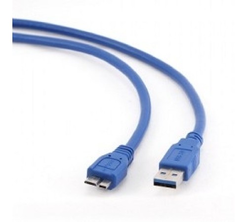 Gembird PRO USB 3.0 кабель для соед. 1.8м  А-microB (5 pin)  позол.конт., пакет [CCP-mUSB3-AMBM-6]