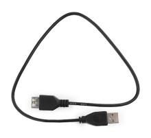 Гарнизон Кабель удлинитель USB 2.0, AM/AF, 1м, пакет (GCC-USB2-AMAF-1M)