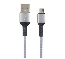 PERFEO Кабель USB2.0 A вилка - Micro USB вилка, серый, длина 1 м., бокс (U4806)