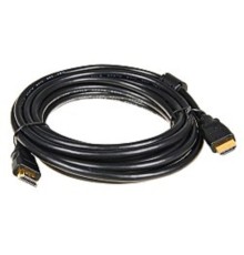 5bites APC-014-010 Кабель  HDMI M / HDMI M V1.4b, высокоскоростной, ethernet+3D, зол.разъемы, ферр.кольца, 1м.